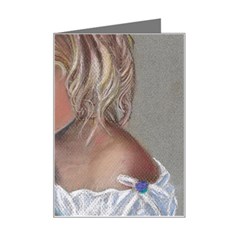 Prayinggirl Mini Greeting Card by TonyaButcher