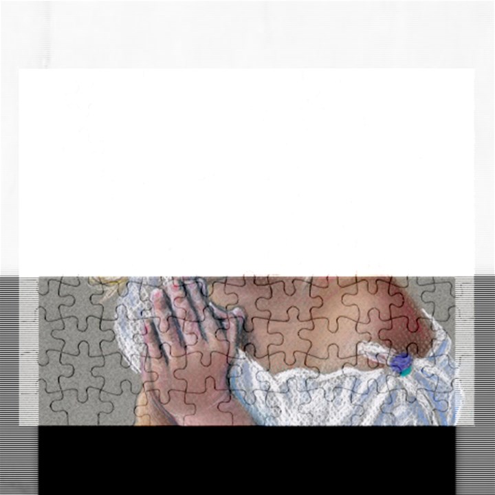 Prayinggirl Jigsaw Puzzle (Rectangle)