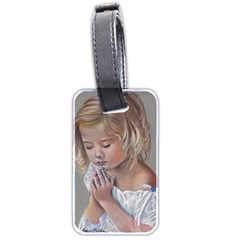 Prayinggirl Luggage Tag (two Sides)