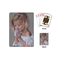 Prayinggirl Playing Cards (mini) by TonyaButcher