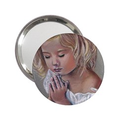 Prayinggirl Handbag Mirror (2 25 ) by TonyaButcher