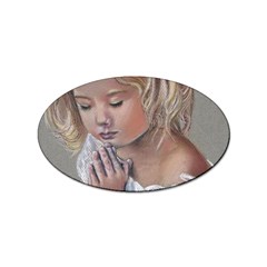 Prayinggirl Sticker 100 Pack (oval)