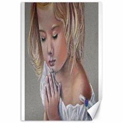 Prayinggirl Canvas 12  X 18  (unframed) by TonyaButcher