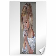 Prayinggirl Canvas 24  X 36  (unframed)