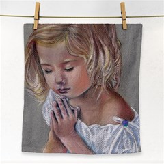 Prayinggirl Face Towel by TonyaButcher