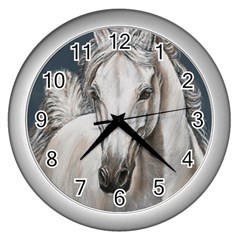 Breeze Wall Clock (silver)