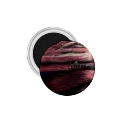 Pier At Midnight 1 75  Button Magnet by TonyaButcher