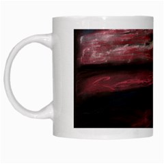 Pier At Midnight White Coffee Mug