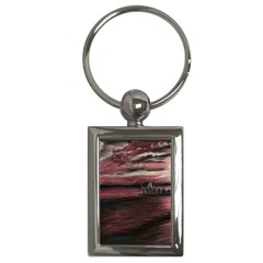 Pier At Midnight Key Chain (rectangle) by TonyaButcher