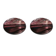 Pier At Midnight Cufflinks (oval)