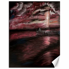 Pier At Midnight Canvas 12  X 16  (unframed) by TonyaButcher