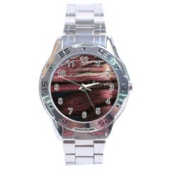 Pier At Midnight Stainless Steel Watch