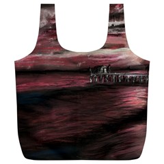 Pier At Midnight Reusable Bag (xl)