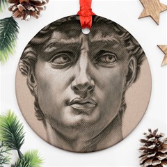 David Round Ornament by TonyaButcher