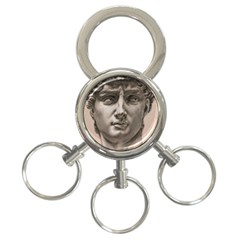 David 3-ring Key Chain by TonyaButcher