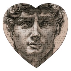 David Jigsaw Puzzle (heart) by TonyaButcher