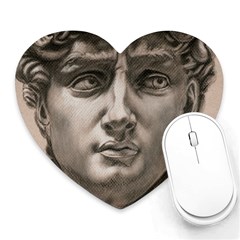 David Mouse Pad (heart)