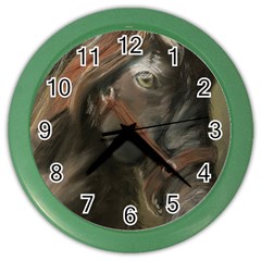 Storm Wall Clock (color)