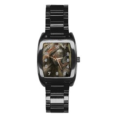 Storm Stainless Steel Barrel Watch