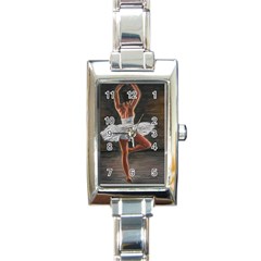 Ballet Ballet Rectangular Italian Charm Watch