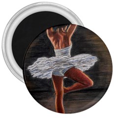 Ballet Ballet 3  Button Magnet