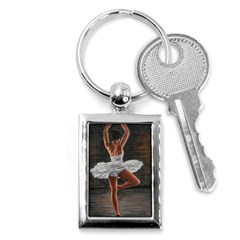 Ballet Ballet Key Chain (rectangle)