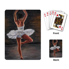 Ballet Ballet Playing Cards Single Design by TonyaButcher