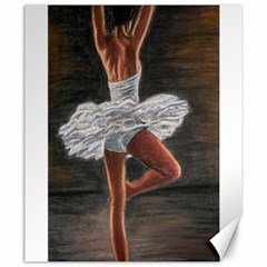 Ballet Ballet Canvas 20  X 24  (unframed)