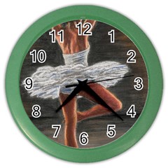 Ballet Ballet Wall Clock (color)