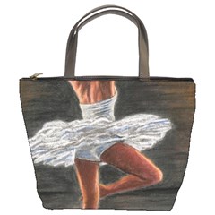 Ballet Ballet Bucket Handbag by TonyaButcher