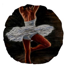 Ballet Ballet 18  Premium Round Cushion 