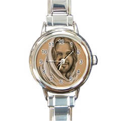 Messiah Round Italian Charm Watch by TonyaButcher