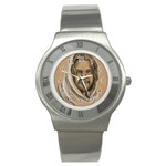 Messiah Stainless Steel Watch (Slim) Front