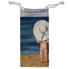 Mom s White Hat Jewelry Bag by TonyaButcher