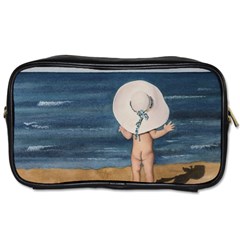 Mom s White Hat Travel Toiletry Bag (one Side)