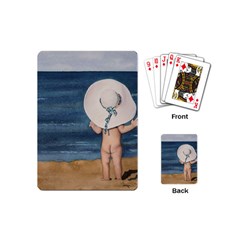 Mom s White Hat Playing Cards (mini) by TonyaButcher