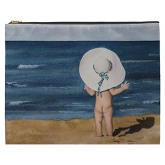 Mom s White Hat Cosmetic Bag (xxxl)