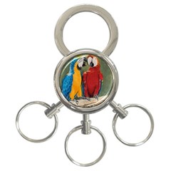 Feathered Friends 3-ring Key Chain