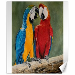 Feathered Friends Canvas 20  X 24  (unframed)