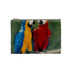 Feathered Friends Cosmetic Bag (medium) by TonyaButcher