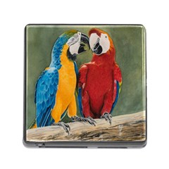 Feathered Friends Memory Card Reader With Storage (square)