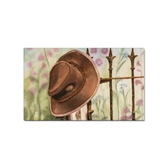 Hat On The Fence Sticker 10 Pack (rectangle) by TonyaButcher