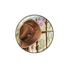 Hat On The Fence Golf Ball Marker 4 Pack (for Hat Clip) by TonyaButcher