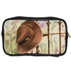 Hat On The Fence Travel Toiletry Bag (one Side) by TonyaButcher