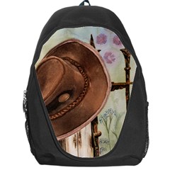 Hat On The Fence Backpack Bag