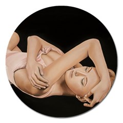 Gentle Embrace Magnet 5  (round) by TonyaButcher