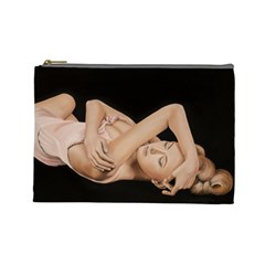 Gentle Embrace Cosmetic Bag (large) by TonyaButcher