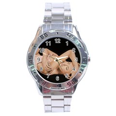 Gentle Embrace Stainless Steel Watch