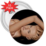 Alluring 3  Button (10 pack) Front