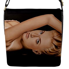 Alluring Flap Closure Messenger Bag (small)